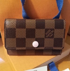 SOLD Louis Vuitton 6 Key Holder Rose Ballerine